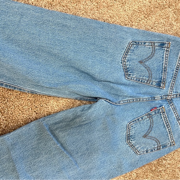 Levi’s Ribcage Wide Leg Jeans Size 23 - Picture 4 of 9